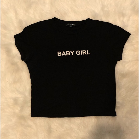 “Baby Girl” Graphic Women’s Tee - Picture 1 of 5